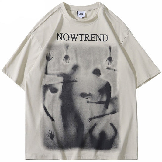"No Ends" Graphic Unisex Streetwear Vintage Women Men Y2K T-Shirt