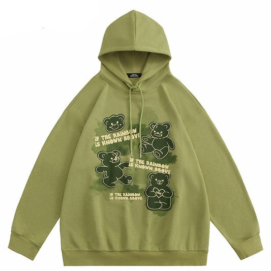 "Chase The Rainbow" Unisex Men Women Streetwear Graphic Hoodie