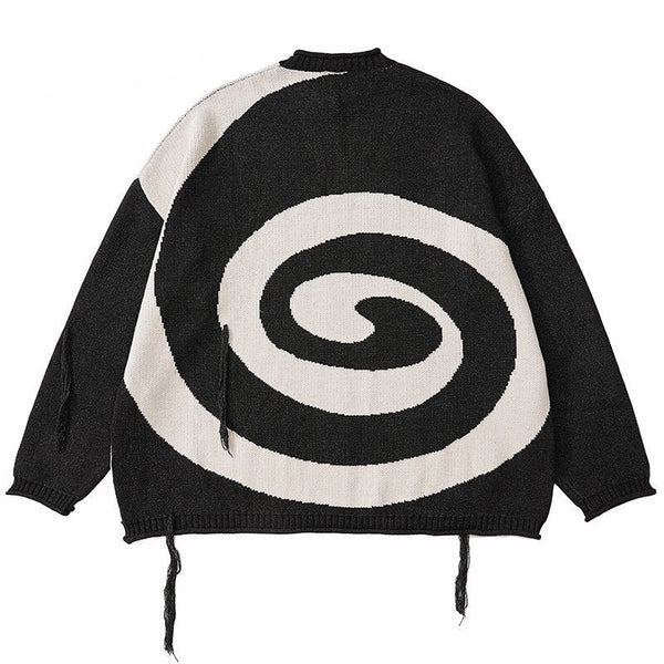 "The Vortex" Graphic Unisex Streetwear Vintage Women Men Y2K Sweater