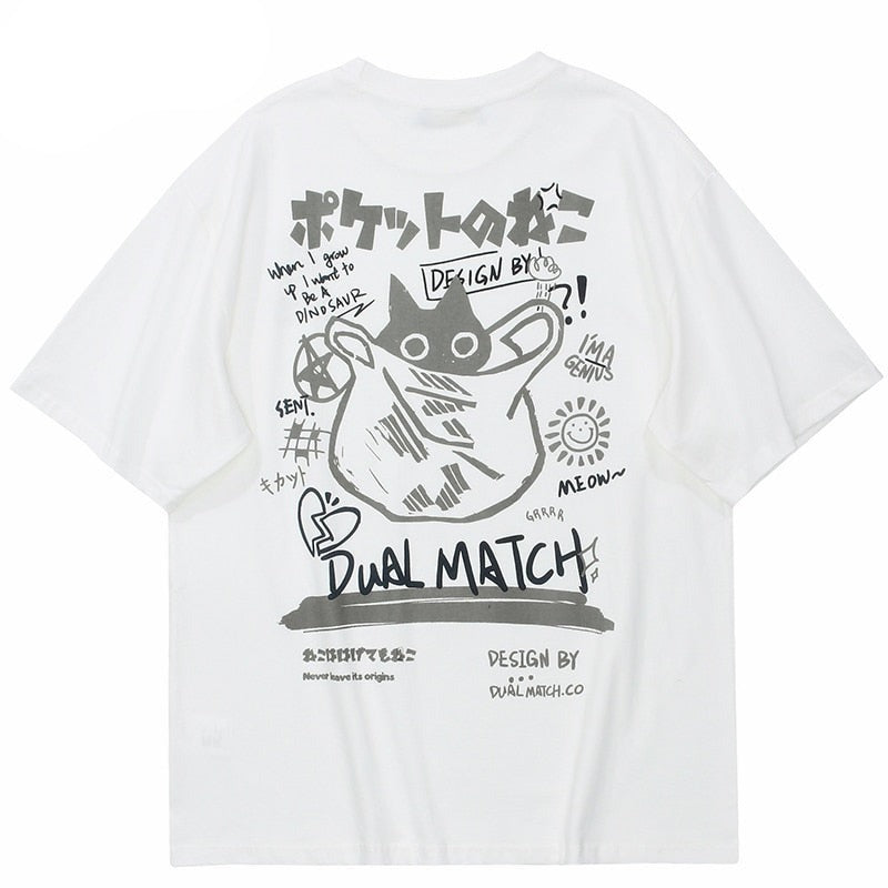 "Dual Match" Unisex Men Women Graphic T-Shirt