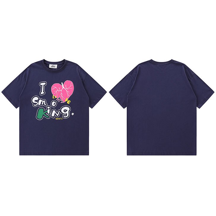 "The King" Graphic Unisex Streetwear Vintage Women Men Y2K T-Shirt