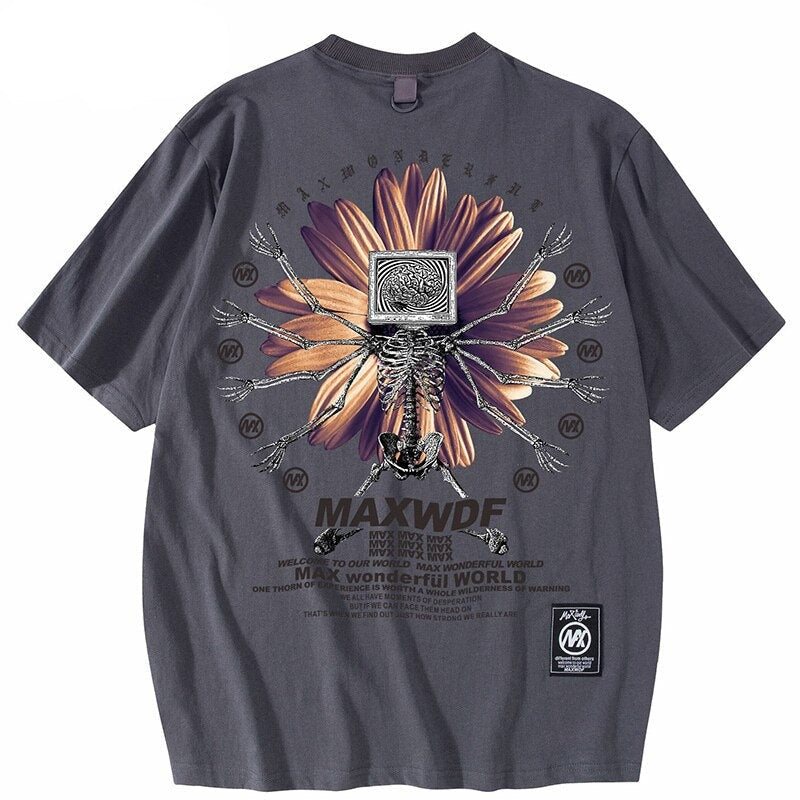 "Open Tree" Unisex Men Women Streetwear Graphic T-Shirt