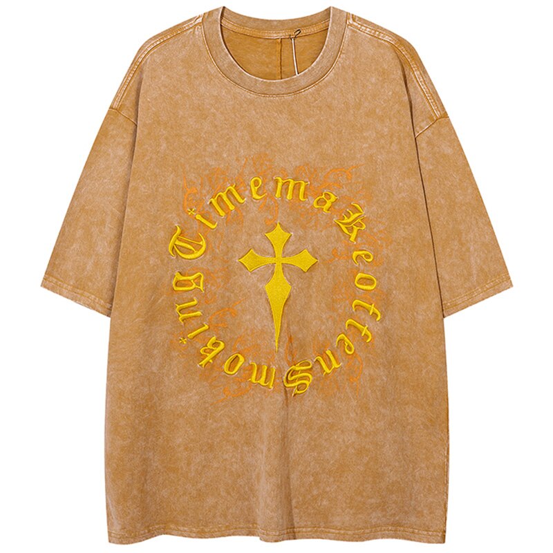 "Metal Man" Graphic Unisex Streetwear Vintage Women Men Y2K T-Shirt