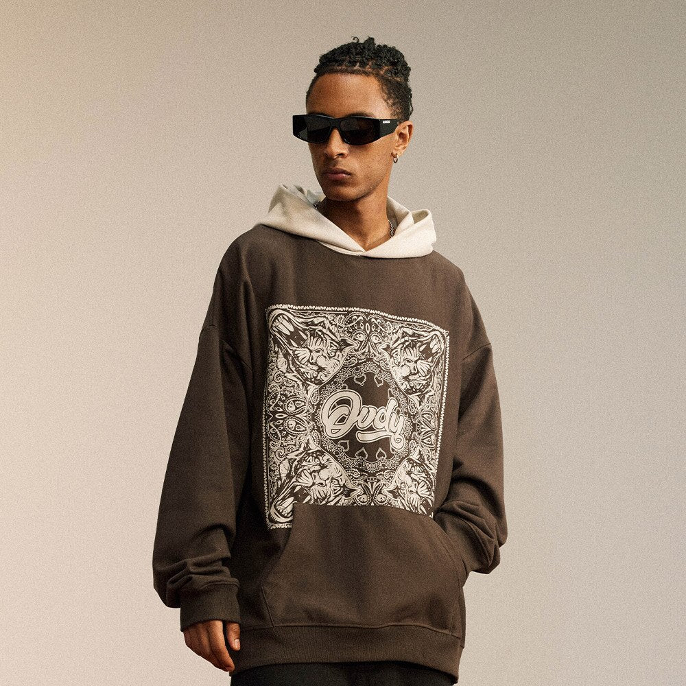 "Rudy" Graphic Unisex Streetwear Vintage Women Men Y2K Hoodie