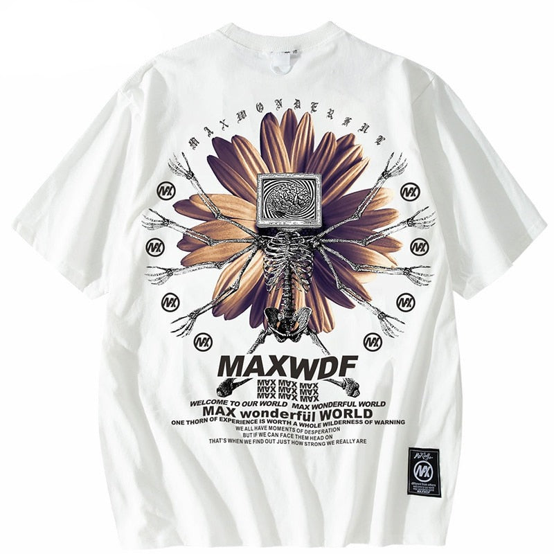 "Open Tree" Unisex Men Women Streetwear Graphic T-Shirt