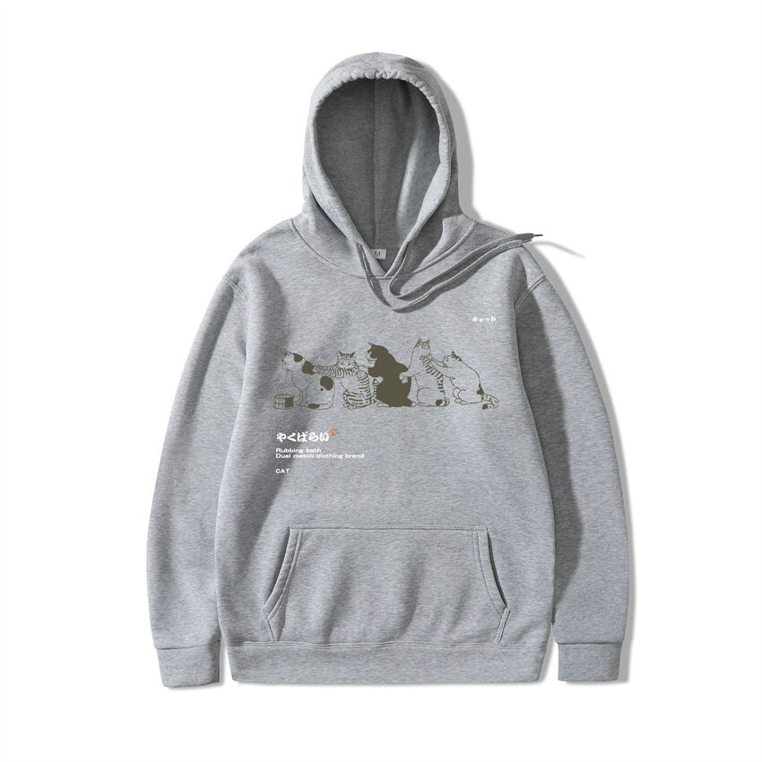 "Holding Hands" Men Women Streetwear Unisex Graphic Hoodie