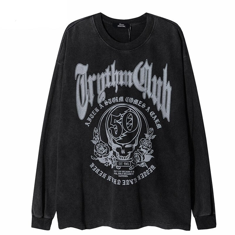 "Special Celebration" Graphic Unisex Streetwear Vintage Women Men Y2K Sweatshirt