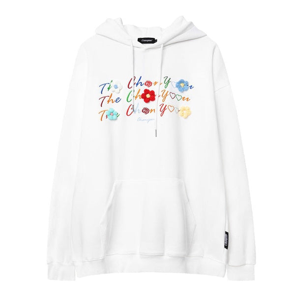 "Red Town" Graphic Unisex Streetwear Vintage Women Men Y2K Hoodie