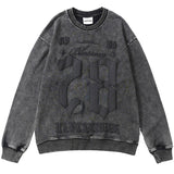 "Just 28" Graphic Unisex Streetwear Vintage Women Men Y2K Sweatshirt