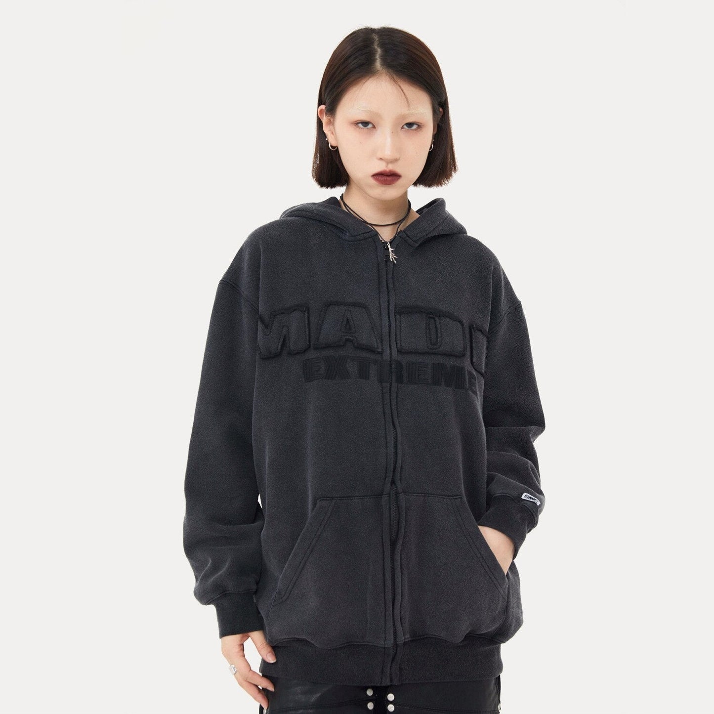 "Made Here" Graphic Unisex Streetwear Vintage Women Men Y2K Hoodie