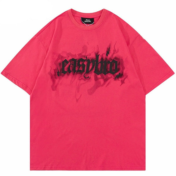 "Ghost Mode" Graphic Unisex Streetwear Women Men Y2K T-Shirt