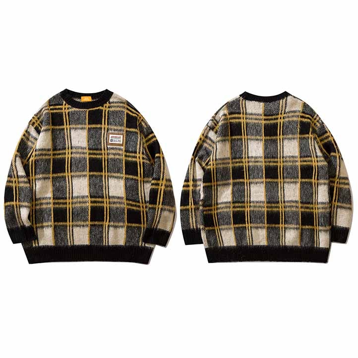 "School Girl" Graphic Unisex Streetwear Vintage Women Men Y2K Sweater