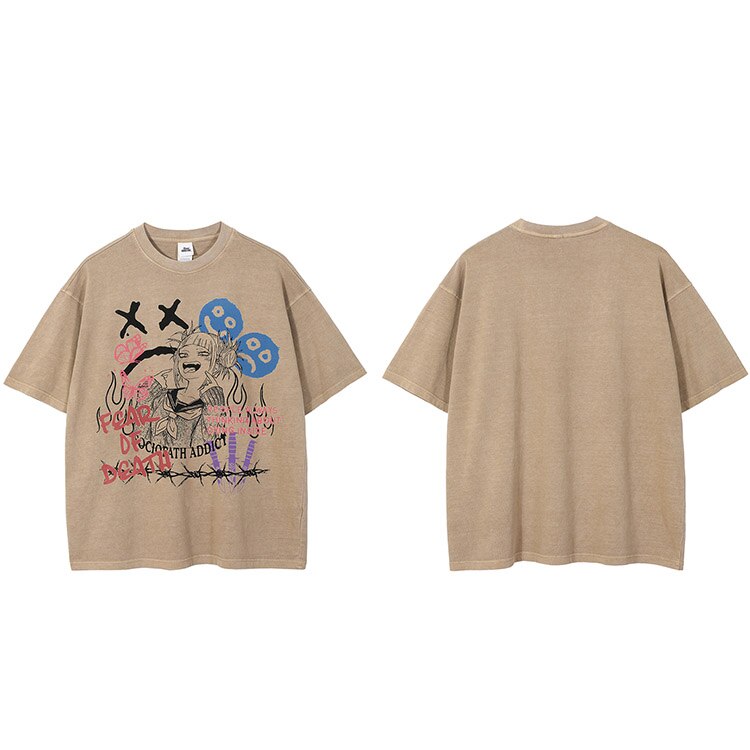 "Addiction" Men Women Unisex Graphic Streetwear T-Shirt