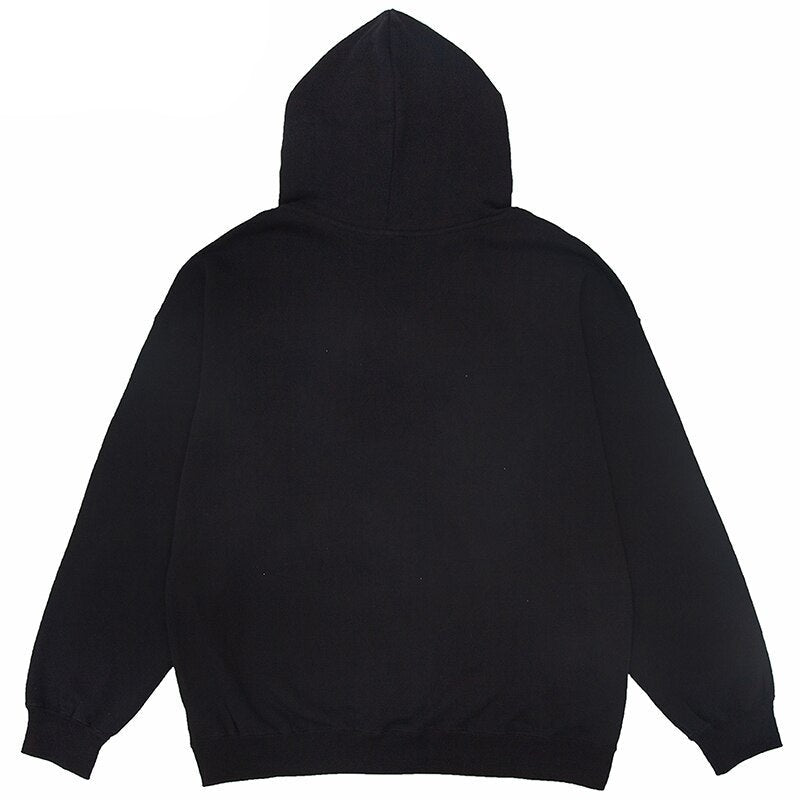 "Through The Glass" Graphic Unisex Streetwear Vintage Women Men Y2K Hoodie