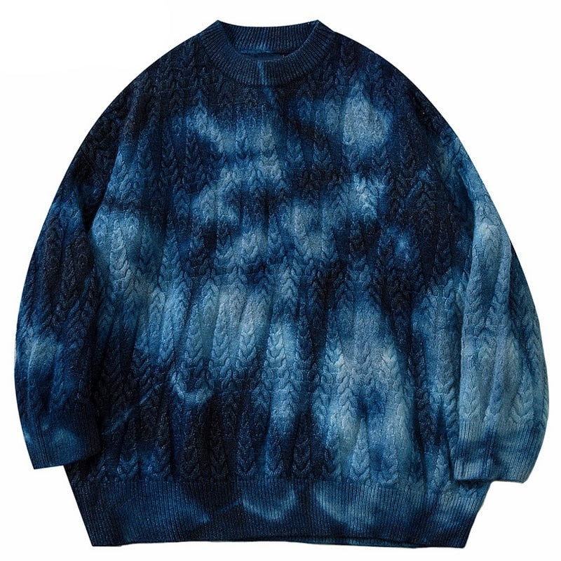 "Midnight Dust" Graphic Unisex Streetwear Vintage Women Men Y2K Sweater