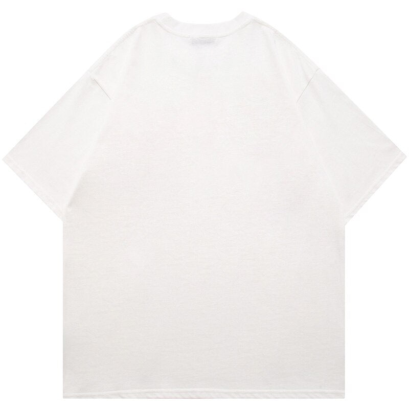 "Ghost Face" Graphic Unisex Streetwear Women Men Y2K T-Shirt