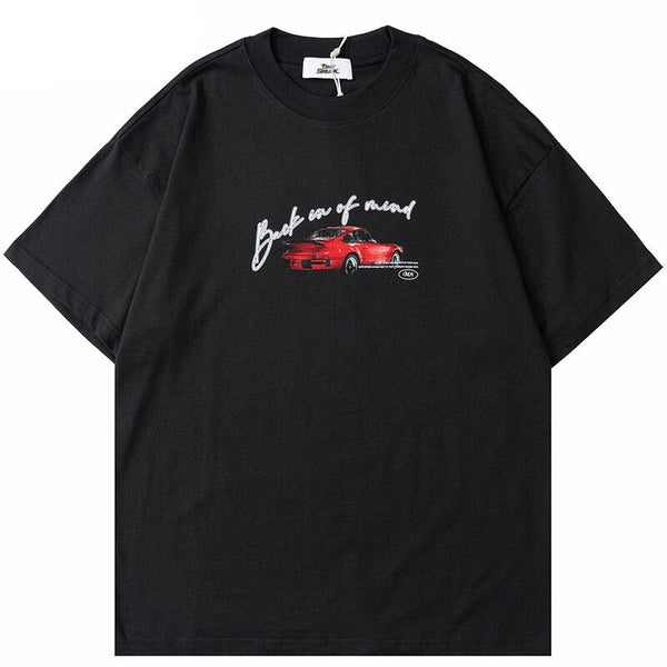"Landed Down" Graphic Unisex Streetwear Vintage Women Men Y2K T-Shirt