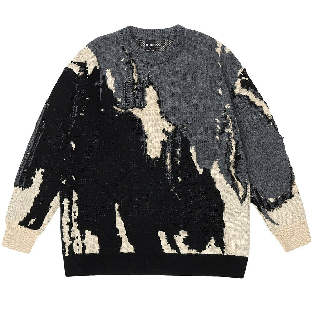 "Under Pressure" Graphic Unisex Streetwear Vintage Women Men Y2K Sweater