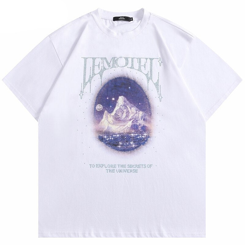 "Frozen Ice Berg" Graphic Unisex Streetwear Vintage Women Men Y2K T-Shirt