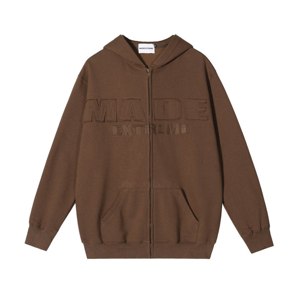 "Made Here" Graphic Unisex Streetwear Vintage Women Men Y2K Hoodie