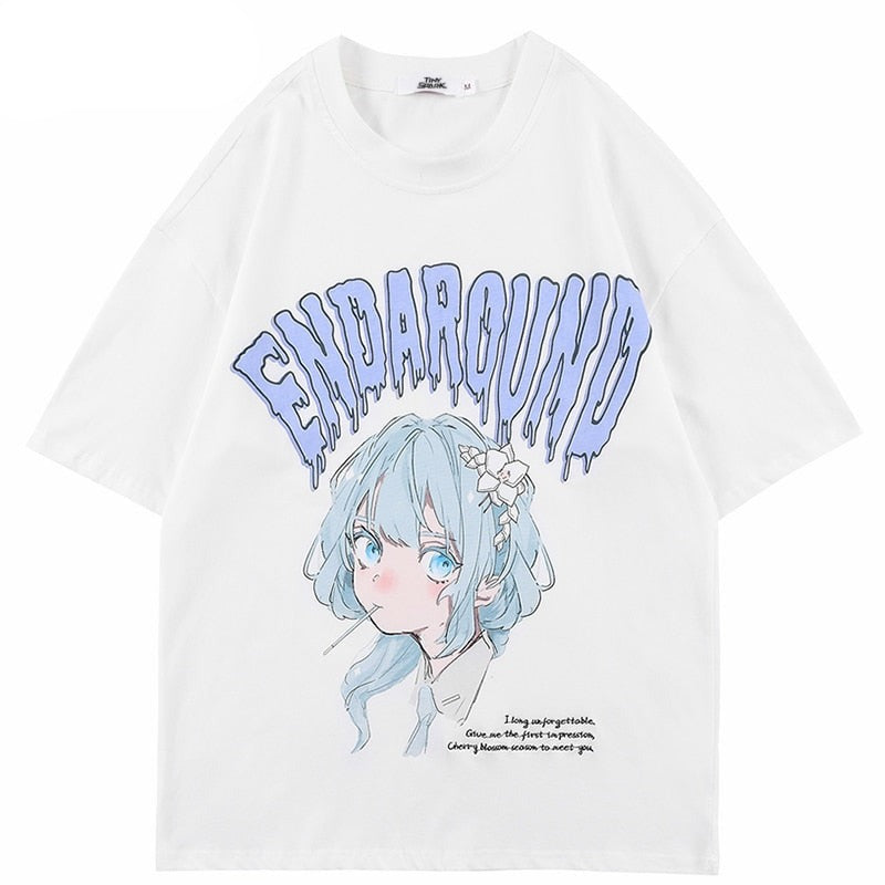 "Underground" Graphic Unisex Streetwear Vintage Women Men Y2K T-Shirt