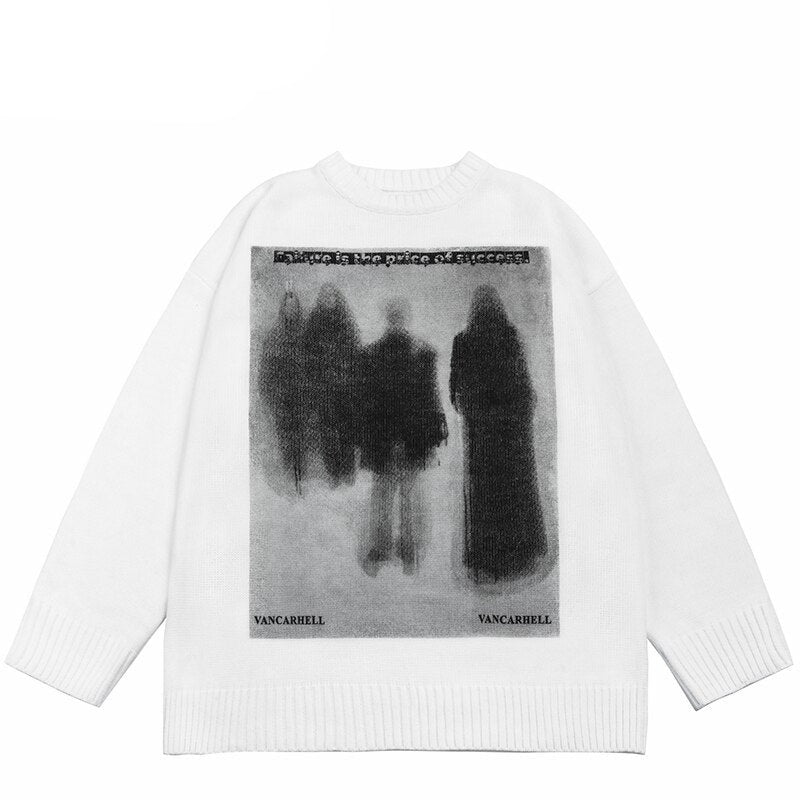 "Shadow Family" Graphic Unisex Streetwear Vintage Women Men Y2K Sweatshirt