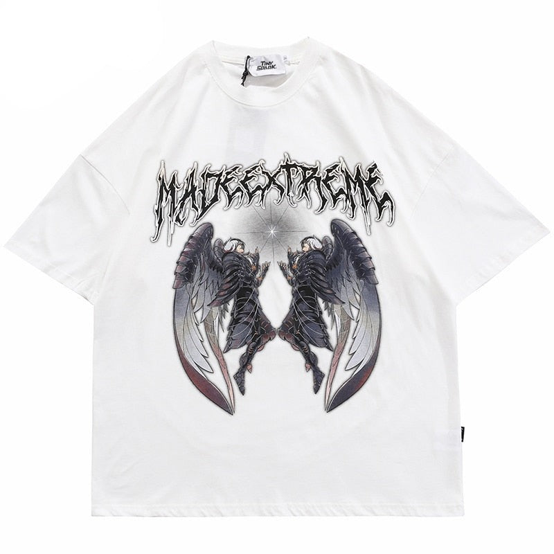 "Angel Wings" Unisex Men Women Streetwear Graphic T-Shirt