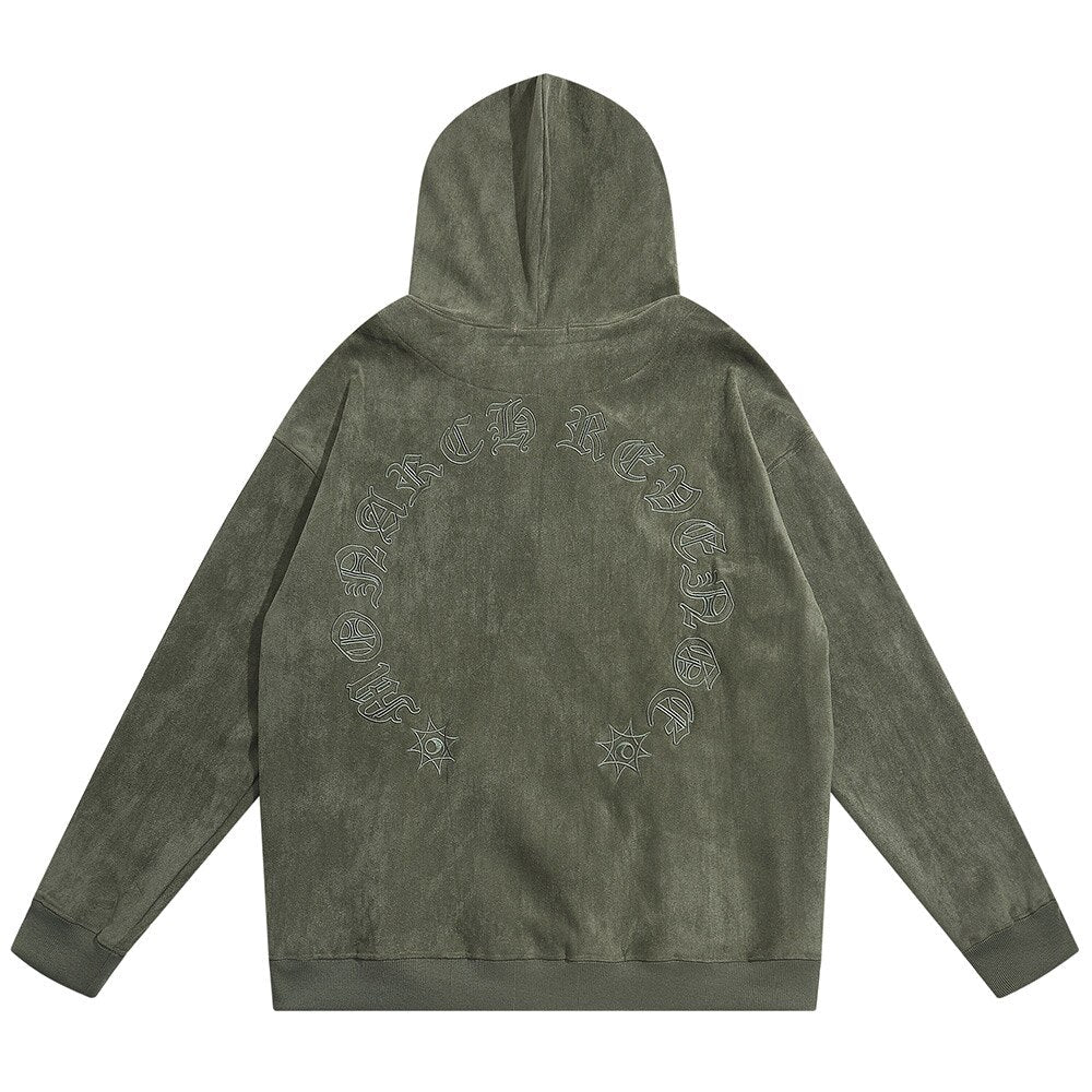 "Faded Out" Unisex Men Women Streetwear Graphic Hoodie