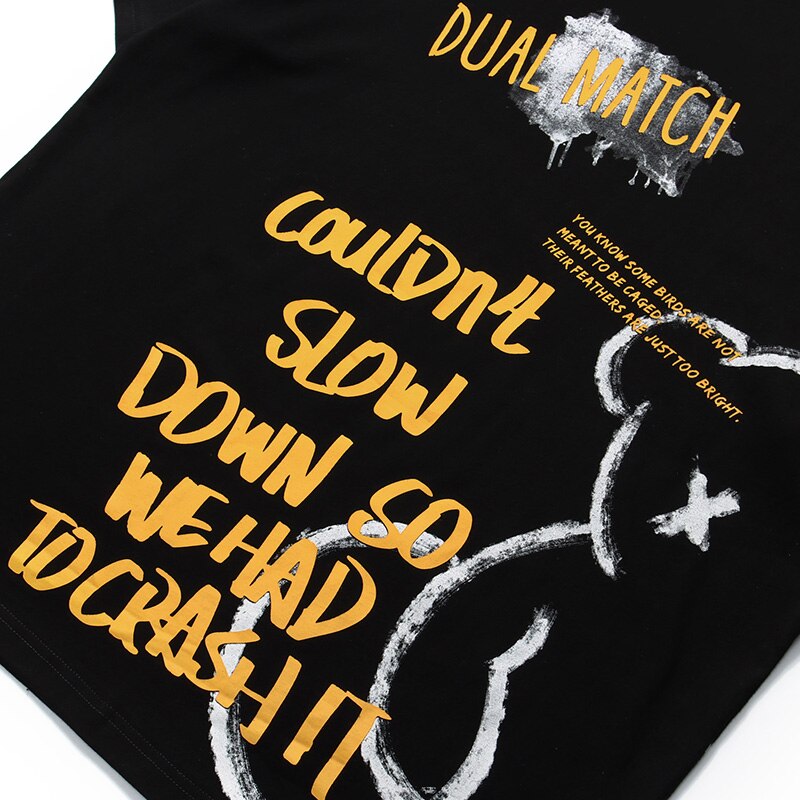 "Slow Down" Graphic Unisex Streetwear Vintage Women Men Y2K T-Shirt