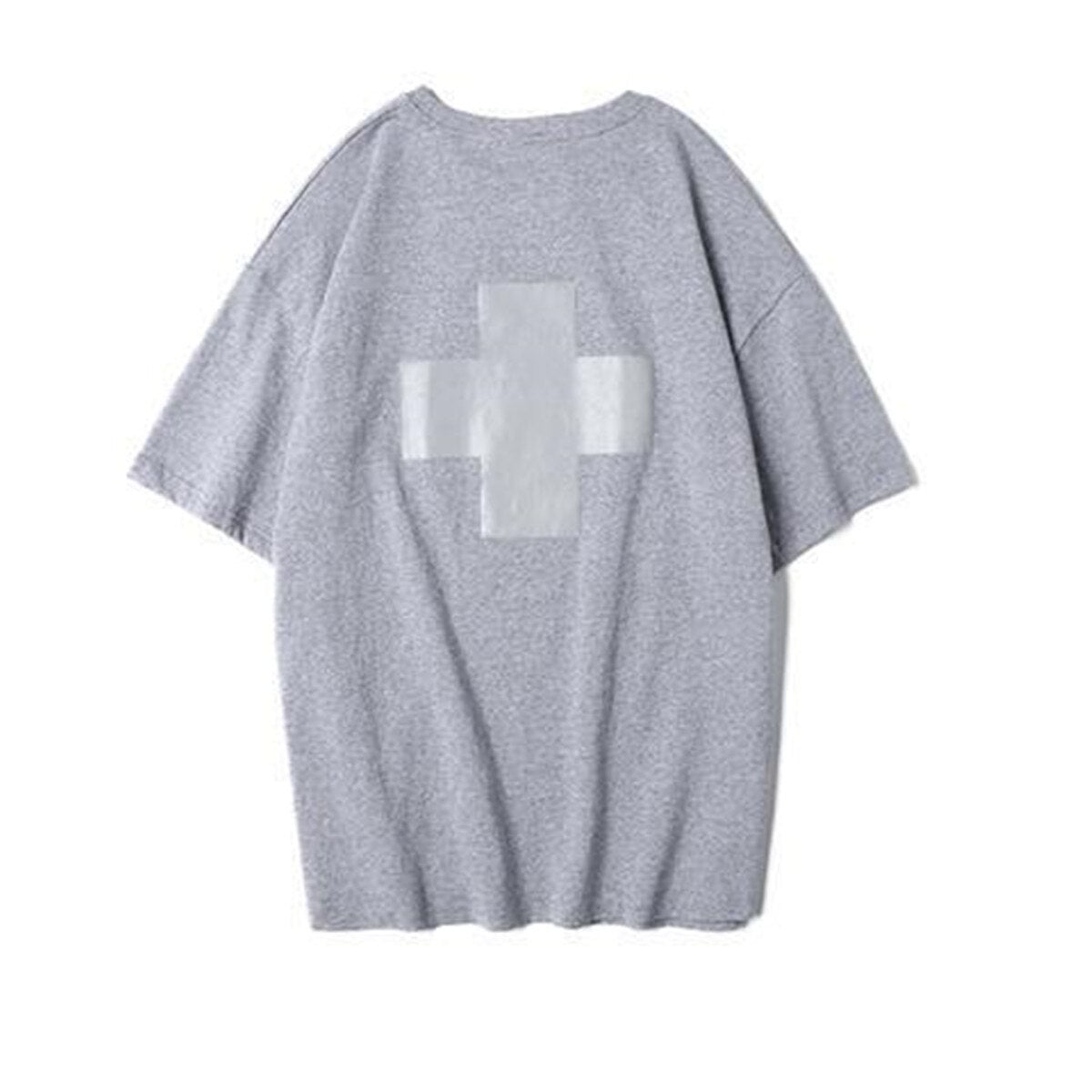 "Mind Tricks" Graphic Unisex Streetwear Vintage Women Men Y2K Reflective T-Shirt