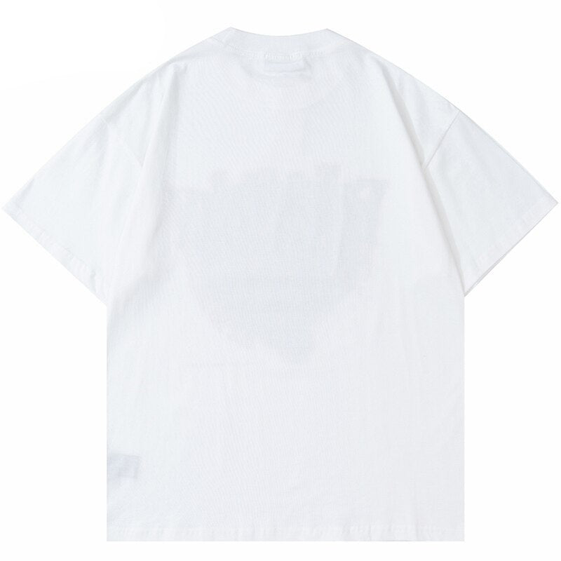"Enter Here" Unisex Men Women Streetwear Graphic T-Shirt