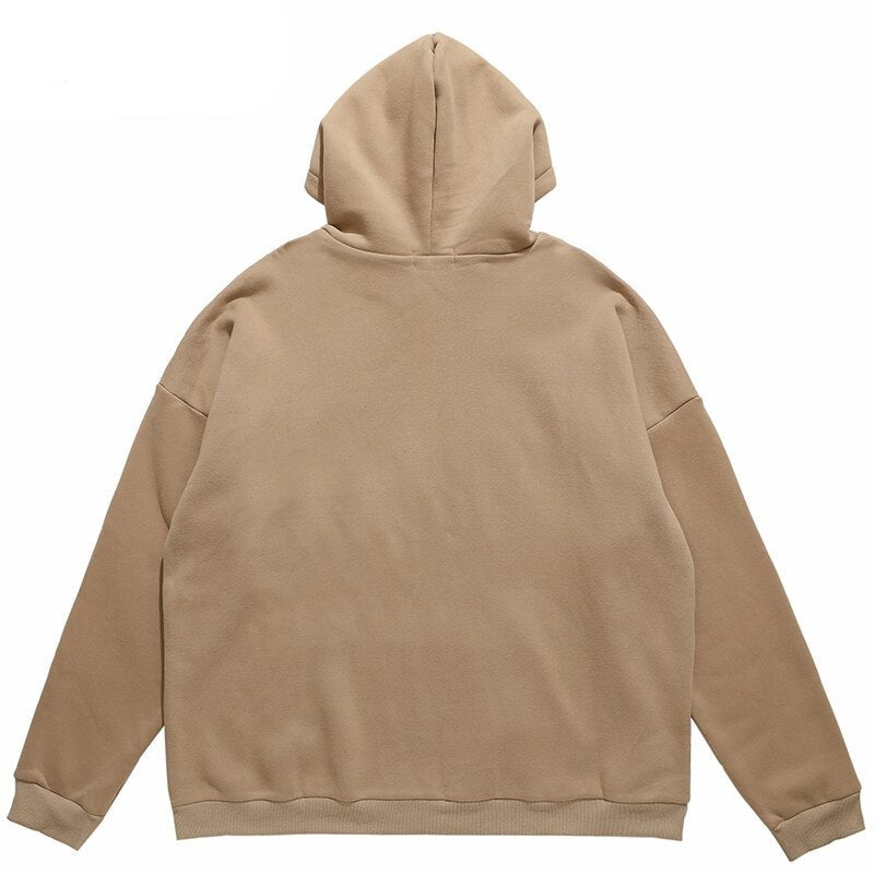 "Looking Under" Graphic Unisex Streetwear Vintage Women Men Y2K Hoodie