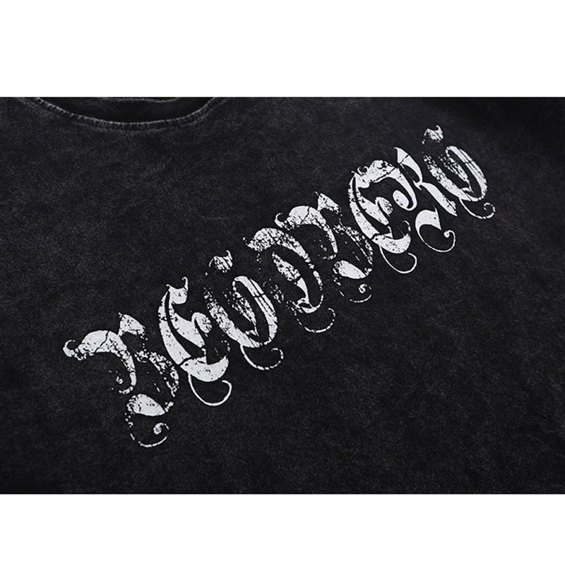 "White Fence" Graphic Unisex Streetwear Vintage Women Men Y2K T-Shirt