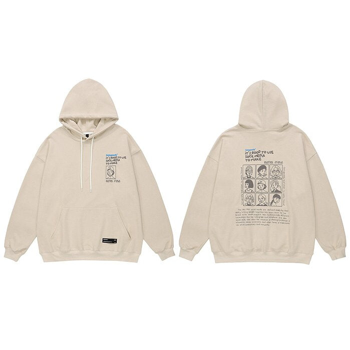 "Cold Calling" Unisex Men Women Streetwear Graphic Hoodie