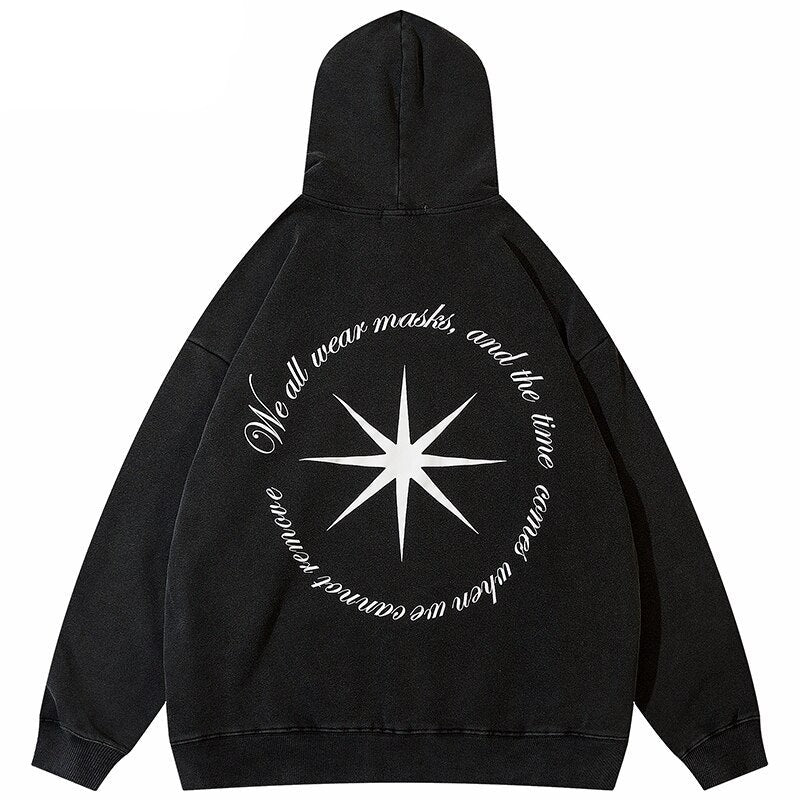 "The Chosen One" Graphic Unisex Streetwear Vintage Women Men Y2K Hoodie