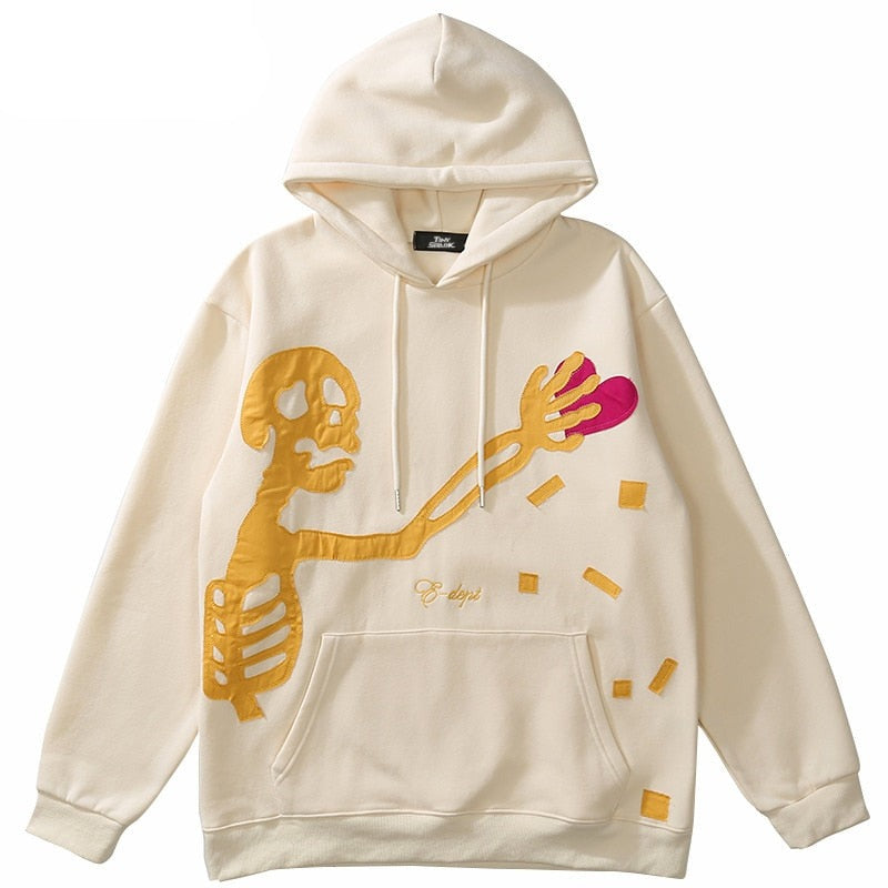 "Catch The Falling" Unisex Men Women Streetwear Graphic Hoodie