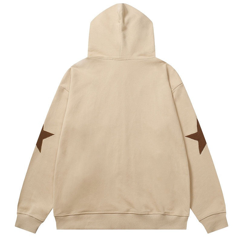 Oversized vintage hoodie with gothic and Y2K graphic design, relaxed streetwear silhouette, and retro urban aesthetic built for daily wear and layered outfits.