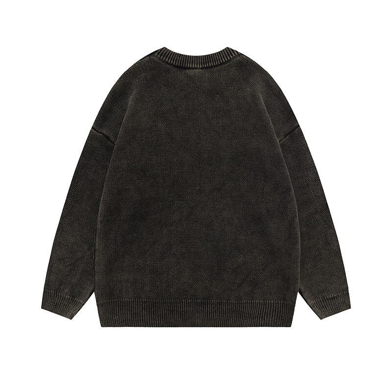 "Broken Fate" Graphic Unisex Streetwear Vintage Women Men Y2K Sweater