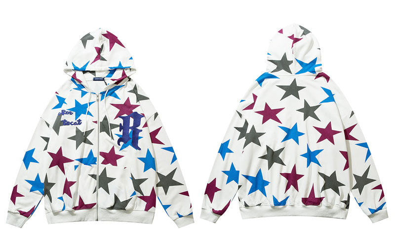 "Star Boy" Graphic Unisex Streetwear Vintage Women Men Y2K Hoodie