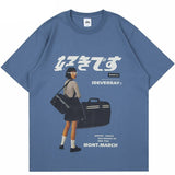 "Slow Down" Graphic Unisex Streetwear Vintage Women Men Y2K T-Shirt