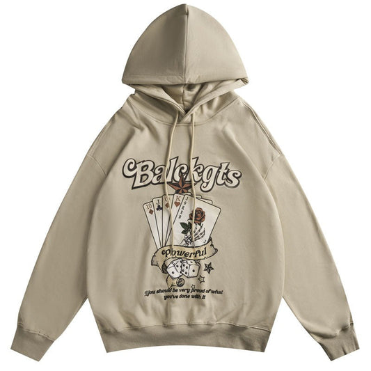 "Black Jack" Unisex Men Women Streetwear Graphic Hoodie