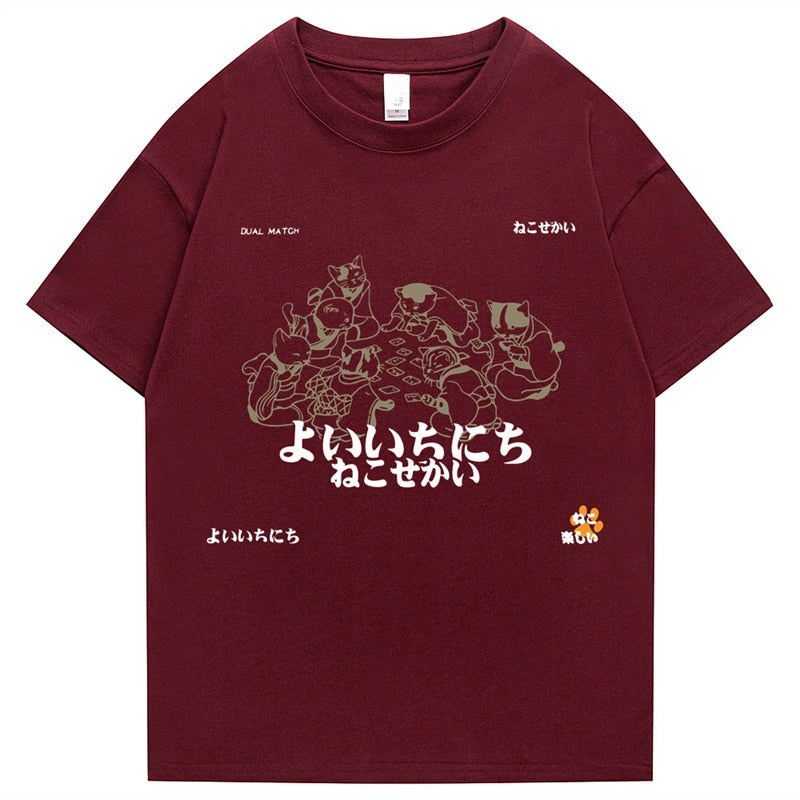"Family Get Together" Unisex Men Women Streetwear Graphic T-Shirt