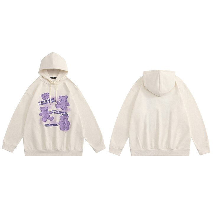 "Chase The Rainbow" Unisex Men Women Streetwear Graphic Hoodie