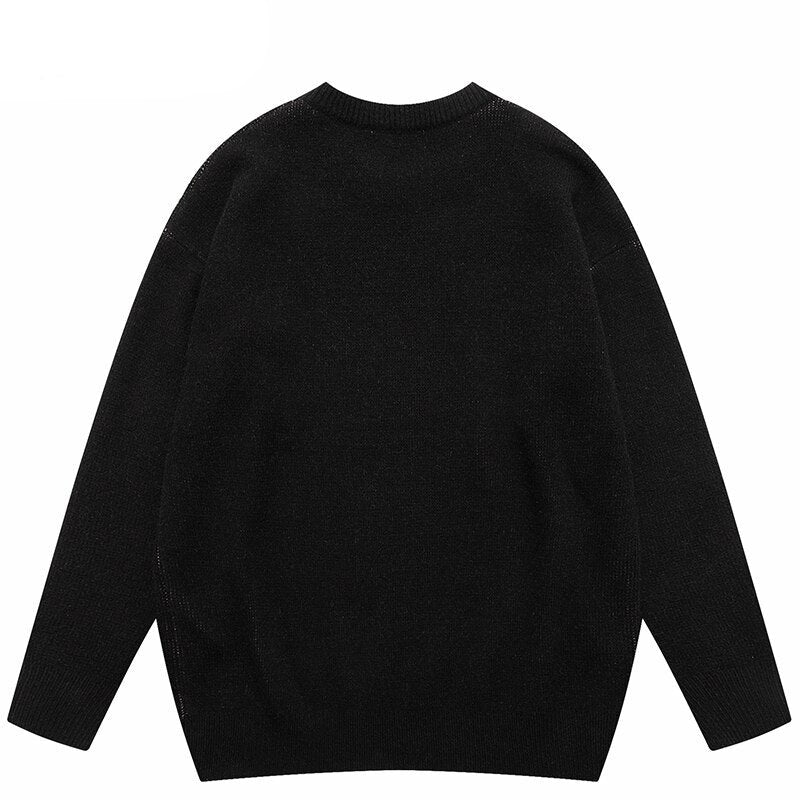 "Just A Friend" Graphic Unisex Streetwear Vintage Women Men Y2K Sweater