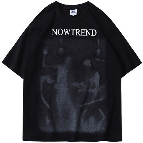 "No Ends" Graphic Unisex Streetwear Vintage Women Men Y2K T-Shirt