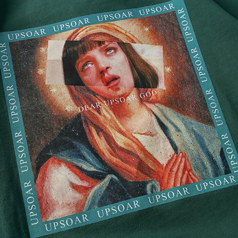 "Red Head" Graphic Unisex Streetwear Vintage Women Men Y2K T-Shirt
