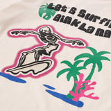 "Surfboard" Graphic Unisex Streetwear Vintage Women Men Y2K T-Shirt