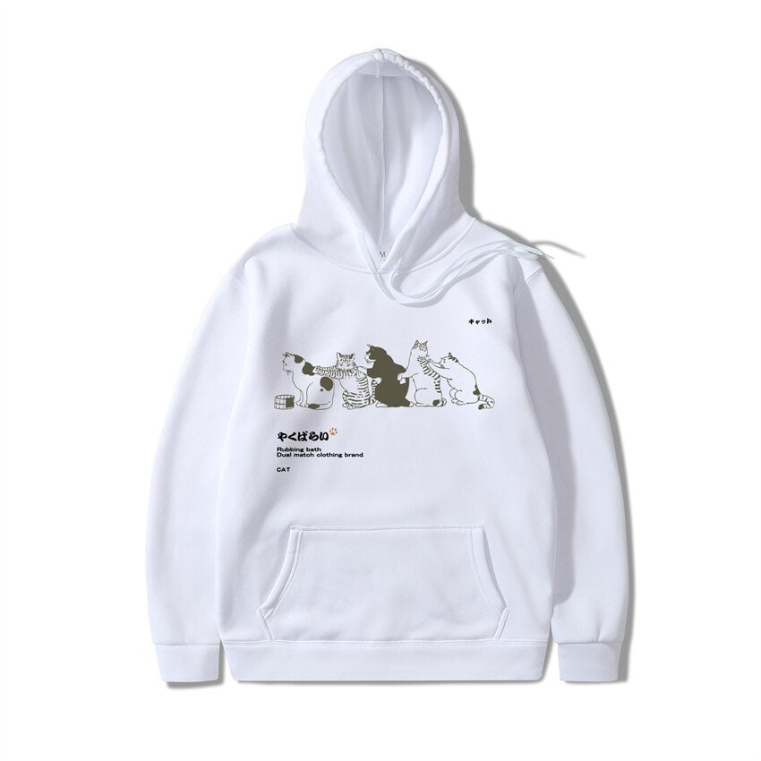 "Holding Hands" Men Women Streetwear Unisex Graphic Hoodie