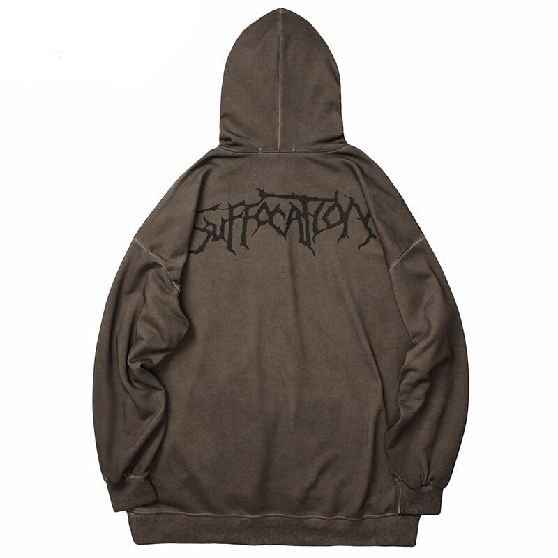 "Dark Angel" Unisex Men Women Streetwear Graphic Hoodie