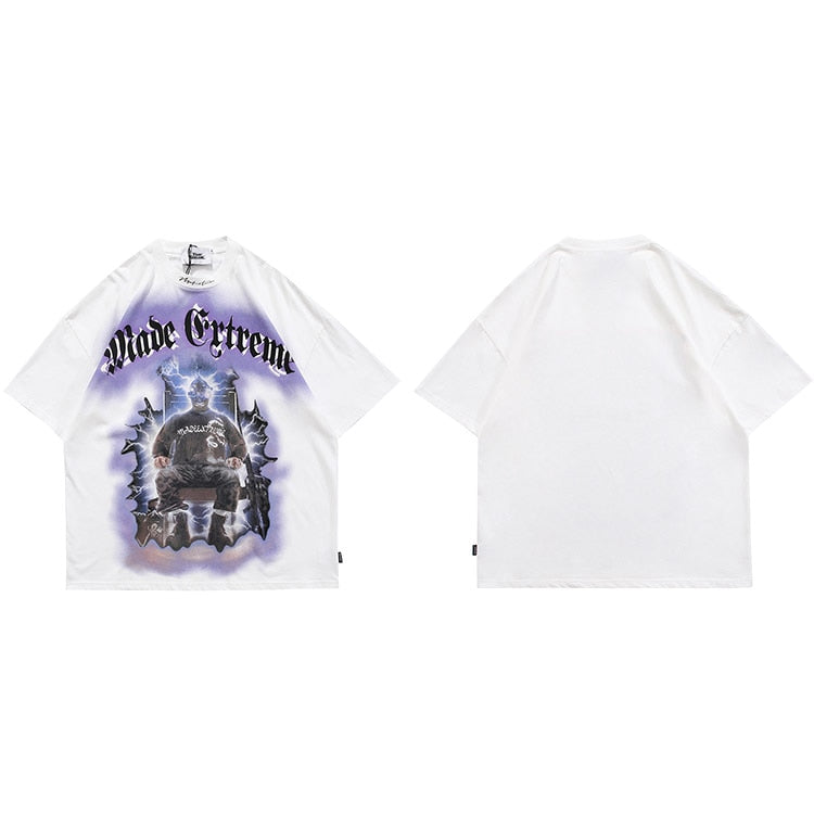 "Death Row" Unisex Men Women Streetwear Graphic T-Shirt